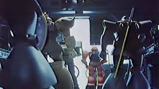 バンダイ　機動戦士ガンダム　プラモデルCM　1983年　（ザク　ドム　ガンキャノン　ガンダム）