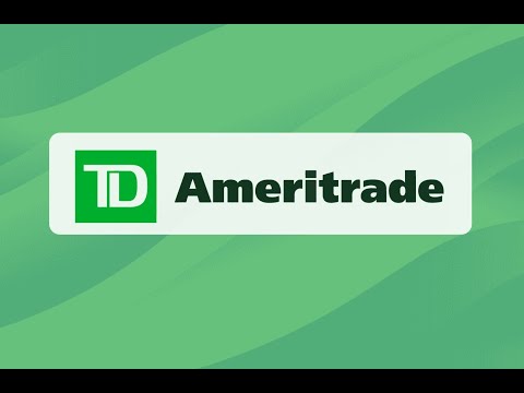 How To Create A TD Ameritrade Login