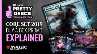 Mtg Nexus Of Fate Core Set 2019 Buy A Box Promo Explained Pretty Deece