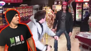 Keanu Reeves STOPS Robbery - BREAKDOWN