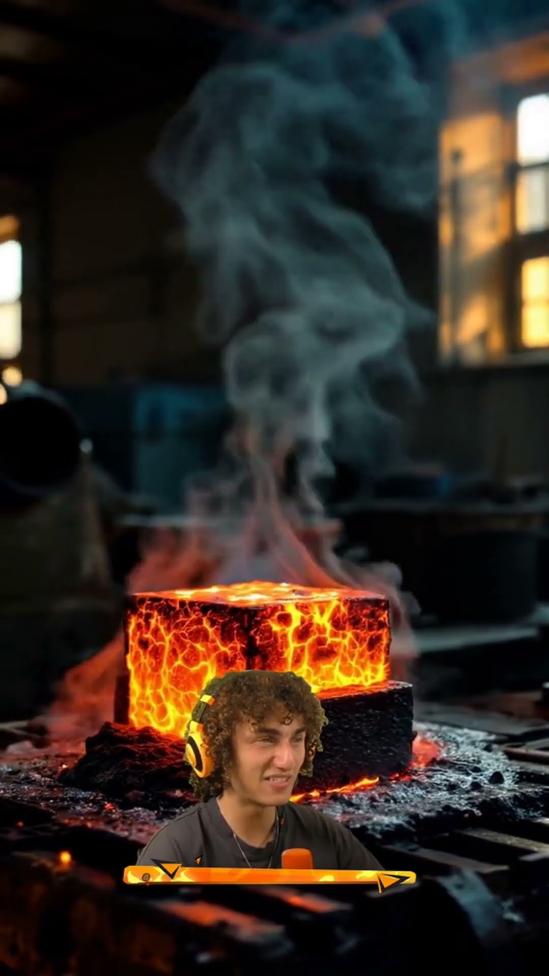 Scientist uses LAVA to FRACTURE Metal Block