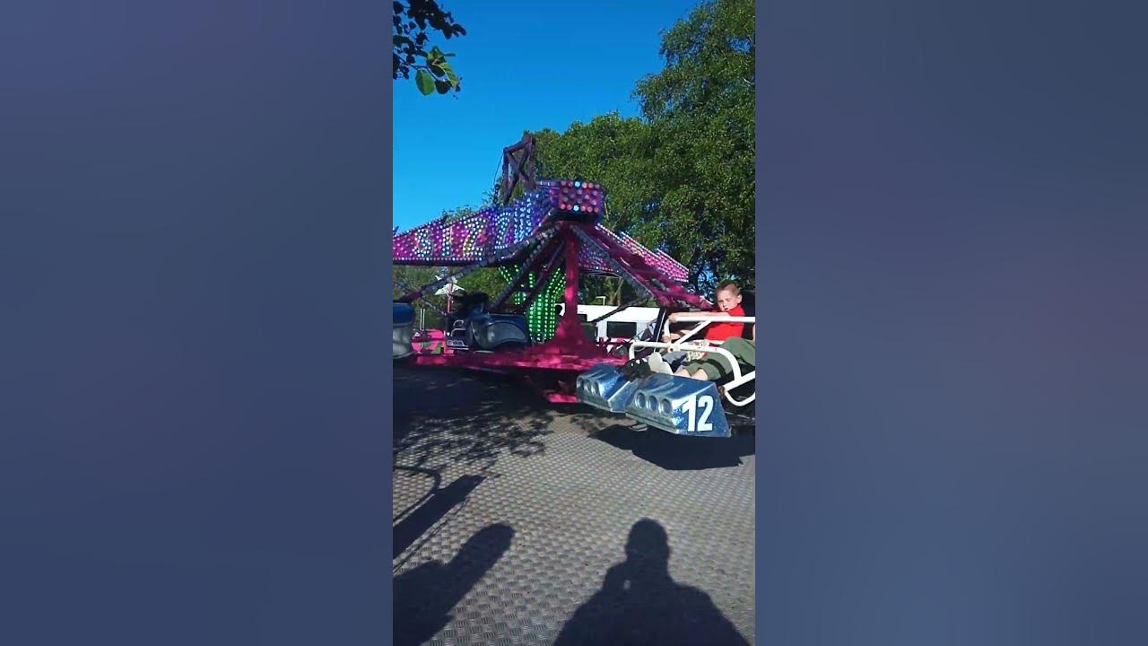 Glasgow Funfair Sizzler off ride pov 2023 YouTube