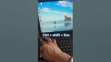 Task Manager Shortcut Key in Windows | Best Way to Open Task Manager #shorts #PCTips