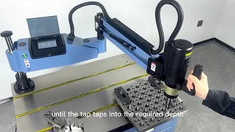 Economic  Tapping machine  installation and operation