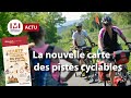 La nouvelle carte des amnagements cyclables dans le pays de montbliard