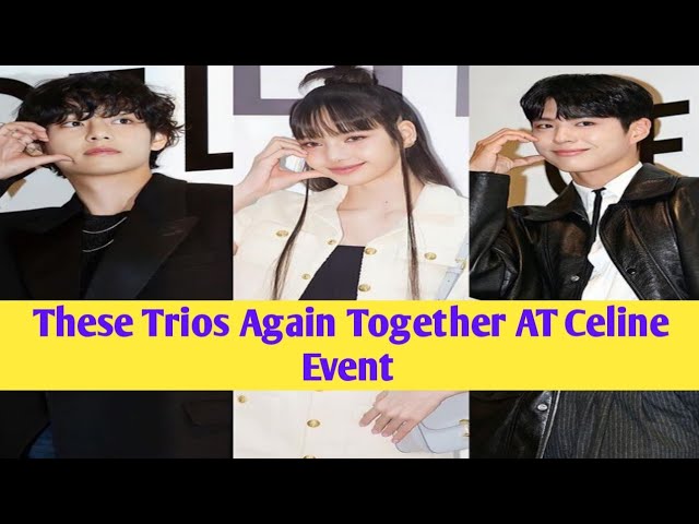 BLACKPINK's Lisa, BTS's V, And Park Bo Gum Rock Completely Different  Runway-Ready Fashion Looks At Celine's Seoul Pop-Up Event - Koreaboo