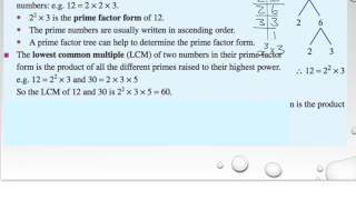 8:1 4:a: Notes   Prime Factorisation video