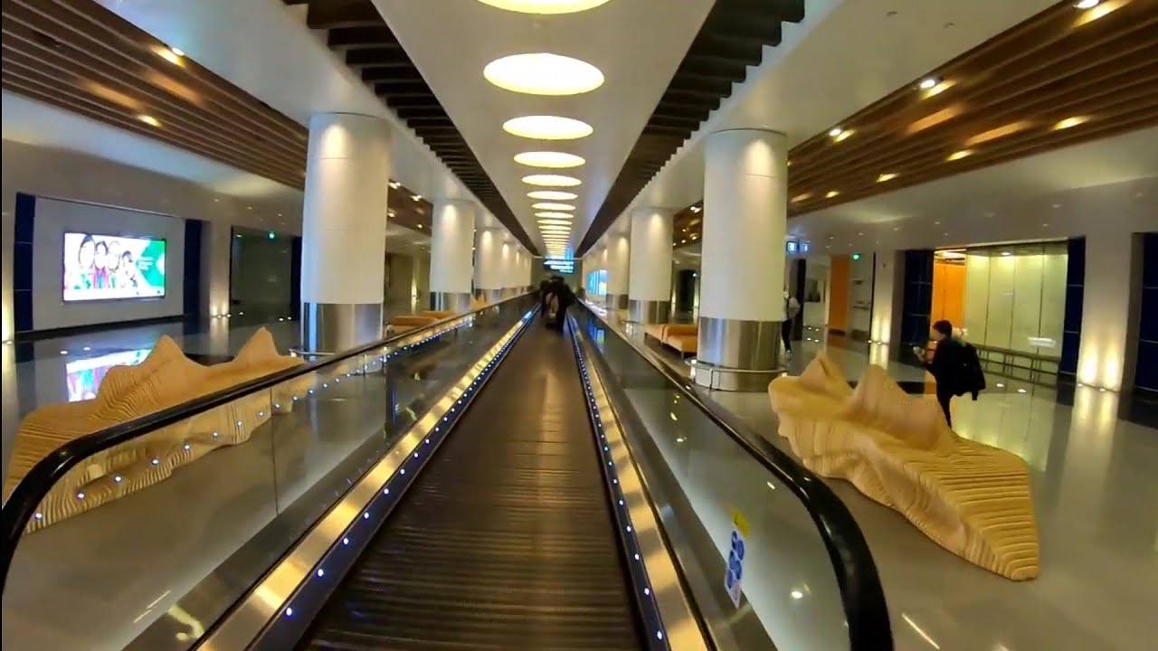 Transit Procedure | Muscat International Airport and walking