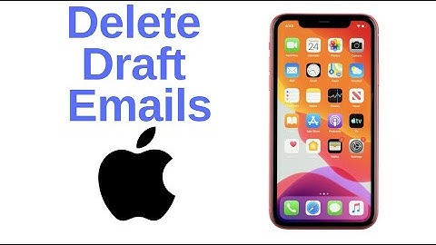 How to Delete Draft Emails in the Mail App on iPhone