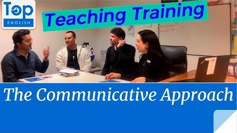 Top English: The Communicative Approach Method🤓👌