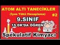 9.Sınıf | Atom Altı Tanecikler 2/4 (iyon yükü hesaplama) | #tyt2024