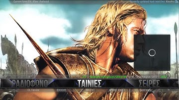 GRecoTM 3se1 Kodi build (El GReco skin) change menu bar theme