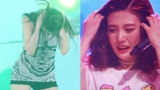 RED VELVET JOY ACCIDENTS/COLLAPS