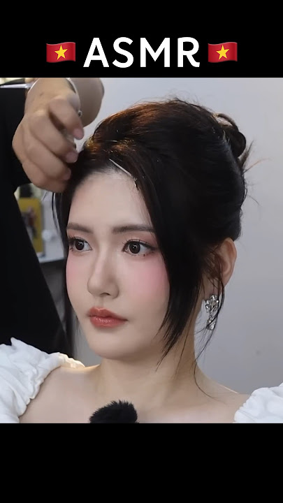 ASMR 미스 베트남 메이크업 아티스트님께 받아본 웨딩 메이크업