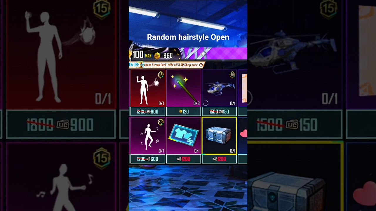 Random Hairstyle Open