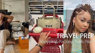 Travel Prep Vlog: Shopping, Trip Essentials, Hair, Nails