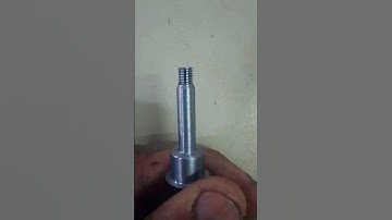 M5 THREAD ON #cnc #machining #treand #shorts #viral #vmc #machine #video #short