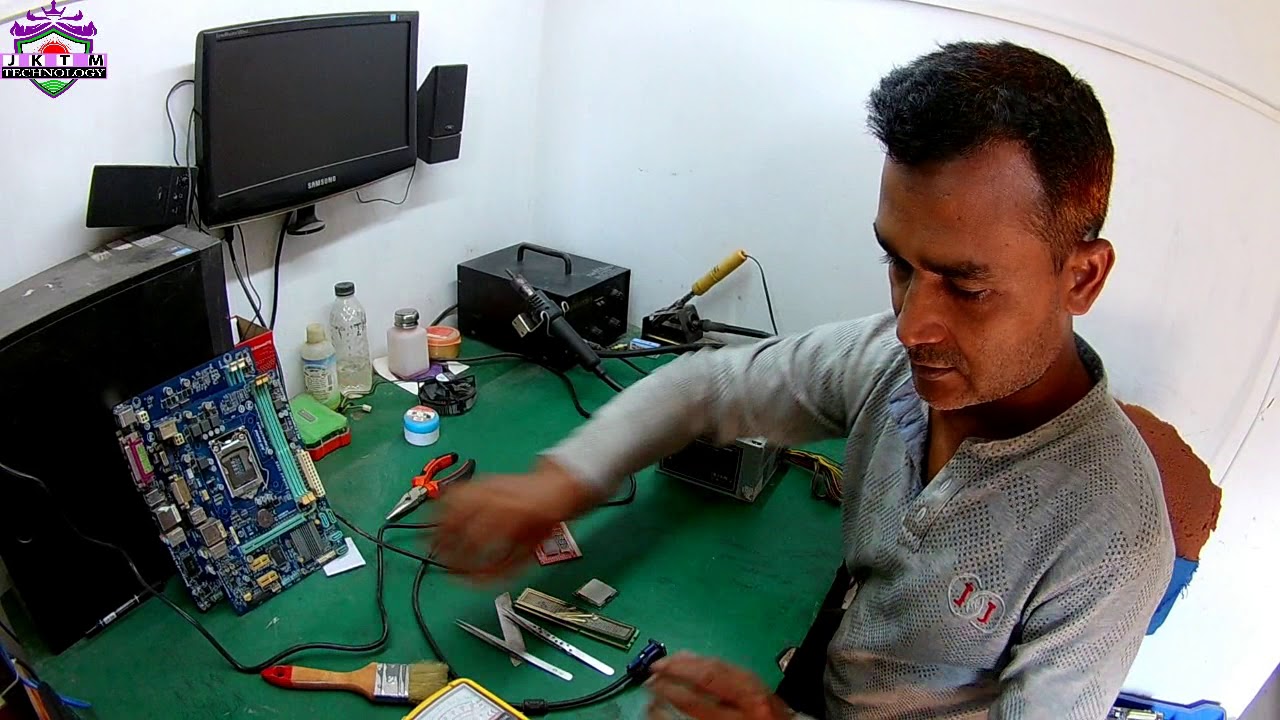 how to Want to learn computer motherboard repair - YouTube