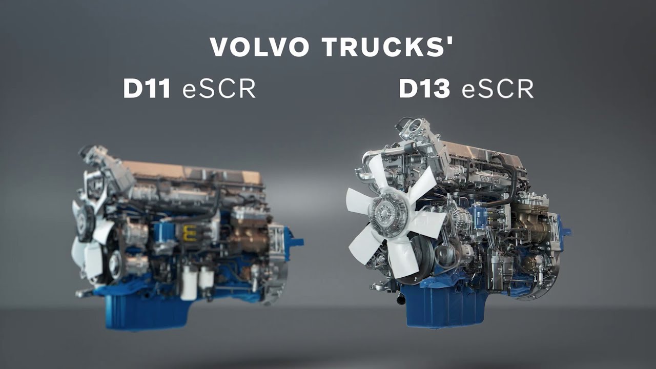 Volvo Trucks - Updated Euro 6 D11 and D13 engines