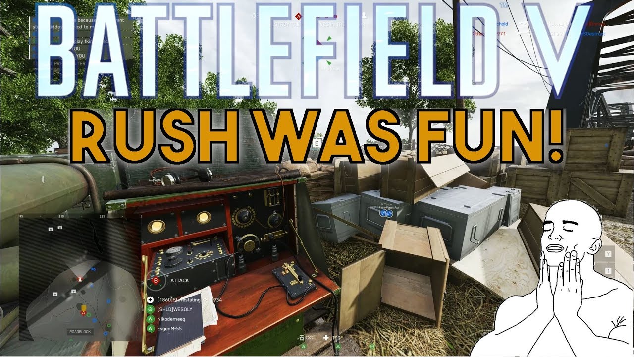 Battlefield V: Make Rush A Permanent Gamemode!