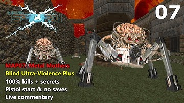 Doom II: Back to Saturn X E1 - MAP07: Metal Mothers - Blind Ultra-Violence Plus 100%