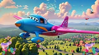 Celebrity Color Planes Take Flight! 🎉✈ | Color Planes Fun! 🤩✈ | Colorful Planes Adventure! 🎉✈ | Kids Videos | Profile