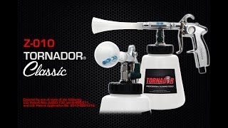 Using the TORNADOR Z-010 Classic Car Cleaning Tool