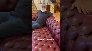 Vintage Leather Chesterfield Sofa (212) 989-8814 to Inquire