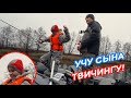 ЩУКА! Сорвалась ГАДЮКА! Учу сына твичингу! Рыбалка с сыном на реке