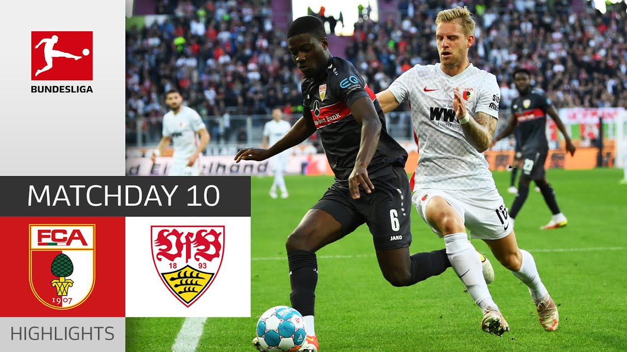 FC Augsburg - VfB Stuttgart 4-1 | Highlights | Matchday 10 – Bundesliga 2021/22