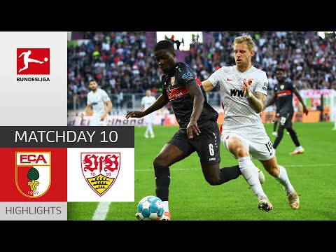 Augsburg VfB Stuttgart Goals And Highlights