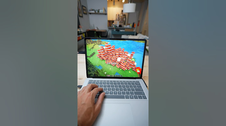Minecraft on a Surface 🤔