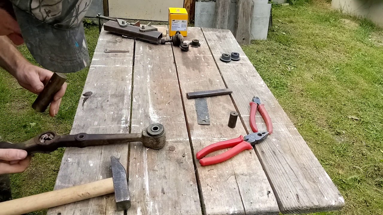 Как заменить сайлентблок нижнего рычага на ВАЗ 2110 (2112) своими ...