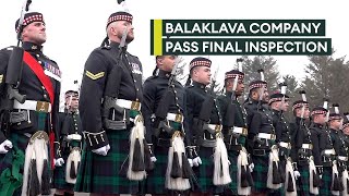 Balaklava Company declared ready for state ceremonial duties after weeks of training