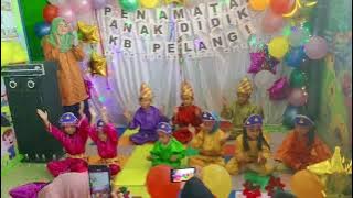 Tari dindin badindin (KB Pelangi)