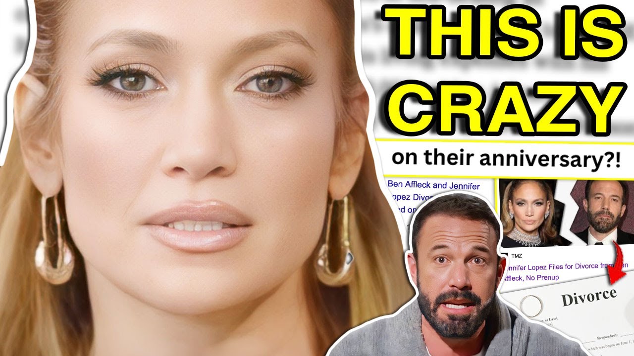 JLO DIVORCE IS A MESS … money drama + more - YouTube
