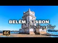 🇵🇹 Belém, Lisbon - Portugal Walking Tour (4K UHD)