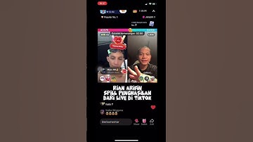 Thumbnail of RIAN SPILL PENGHASILAN DARI GIVE TIKTOK,,wahh sampe berdigit #shortvideo #viralvideo #rianarifin