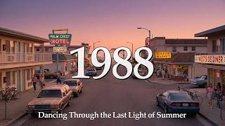 Lost in 1988 🌇 | Dancing Through the Last Light of Summer | Emotional Synthwave & Dreamwave Mix