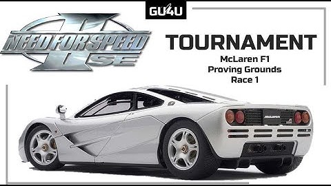 Race 1 - McLaren F1 - Proving Grounds - Tournament - NFS 2 SE (1997) [Let