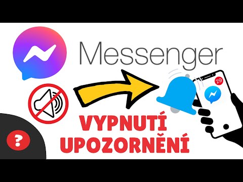 Jak VYPNOUT UPOZORNĚNÍ na MESSENGERU | Návod | Telefon / Messenger