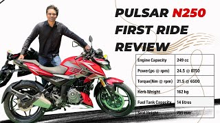 PULSAR N250 First Ride Review. Year 2024 Model.