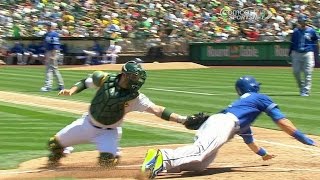 KC@OAK: Fuld nails Gordon, call confirmed in 4th