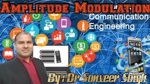 PCE_Lecture-5: Best Video | Amplitude Modulation | Expression | Over modulation | Hindi | English