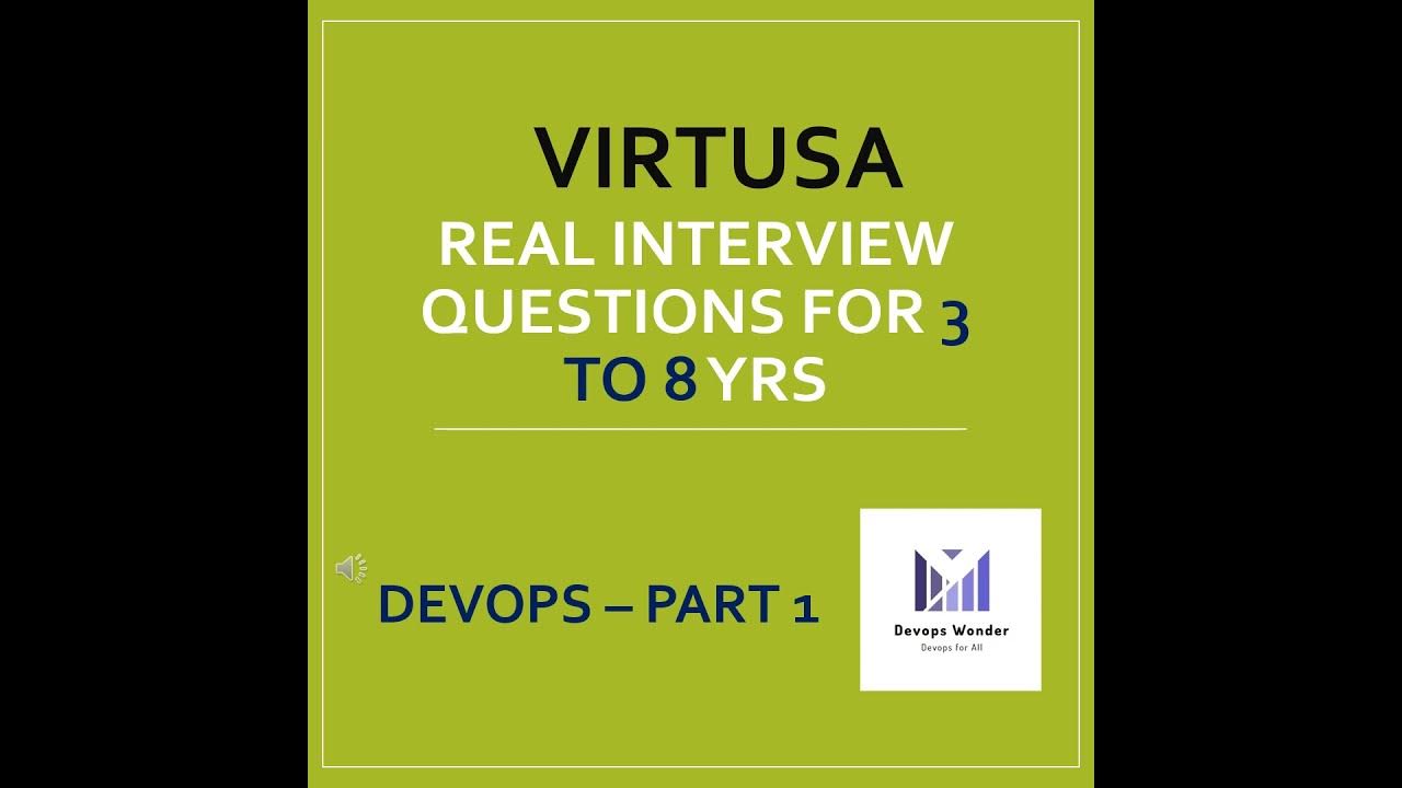 DevOps Realtime Interview Questions Virtusa Part 1 #devops - YouTube