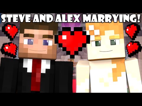 If Steve and Alex Got Married - Minecraft  Doovi