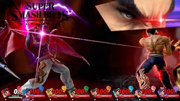 Super Smash Bros Ultimate 8 Player Final Smash Kazuya