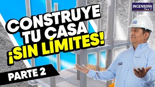 Pórticos y placas de concreto armado  Construcción Aporticada | Parte 2