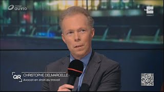 QR RTBF Le droit de grève en Belgique Interview Me Delmarcelle #del-law #grève #droit #delhaize