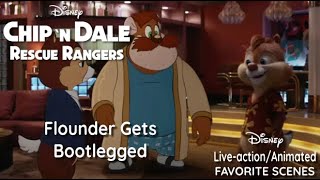 Chip N Dale Rescue Rangers 2022 - Flounder Gets Bootlegged